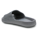 Grey Solid Casual Flip Flops Sliders For Men - Greentech
