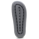 Grey Solid Casual Flip Flops Sliders For Men - Greentech