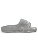 Grey White Solid Casual Flip Flops Sliders For Men - Greentech