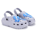 Icy Grey Casual Charms Clogs For Women - Greentech