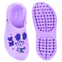Lavender Casual Charms Clogs For Women - Greentech