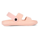 Peach Stylish Casual Clogs Sandals For Women - Greentech