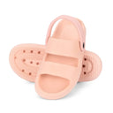 Peach Stylish Casual Clogs Sandals For Women - Greentech