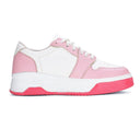 Pink Casual Solid Sneakers For Women - Greentech