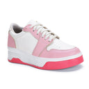 Pink Casual Solid Sneakers For Women - Greentech