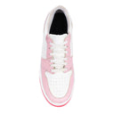 Pink Casual Solid Sneakers For Women - Greentech
