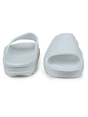 Solid White Casual Beach Flip Flops Slippers For Men - Greentech