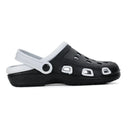 Stylish Black Grey Clogs For Men - Greentech