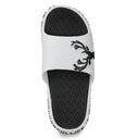 White Black Casual Deer Flip Flops Slippers For Men - Greentech