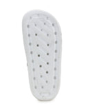 White Casual Clogs Sandals For Women - Greentech