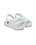 White Casual Clogs Sandals For Women - Greentech