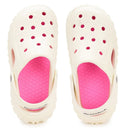 White Casual Groovz Clogs For Women - Greentech
