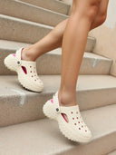 White Casual Groovz Clogs For Women - Greentech