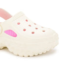 White Casual Groovz Clogs For Women - Greentech