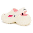 White Casual Groovz Clogs For Women - Greentech