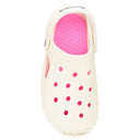 White Casual Groovz Clogs For Women - Greentech