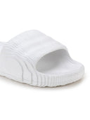 White Solid Casual Flip Flops Sliders For Men - Greentech