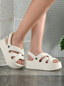 White Wanderz Clogs For Women - Greentech