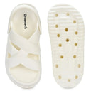 White Wanderz Clogs For Women - Greentech