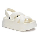 White Wanderz Clogs For Women - Greentech